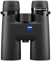 ZEISS Conquest HDX Binoculars 8x42 Waterproof, Compact with LotuTec T* HD Coated Glass for Optimal Clarity in All Weather Conditions for Bird Watching, Hunting, Sightseeing, Black
