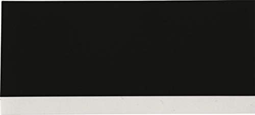 Brady Authentic (M21-375-595-BK) All-Weather Vinyl Label for Indoor/Outdoor ID, Lab and Equipment Labeling, White on Black- For M210, M210-LAB, M211, BMP21-PLUS and BMP21-LAB Printers, .375" W 21' L