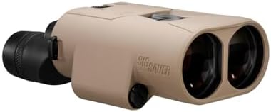 SIG SAUER ZULU6 HDX PRO 18x50mm Waterproof Fogproof Durable FDE Image Stabilized Hunting Binoculars, Multicoated Anti-Glare Lenses, Up to 40 Hours Runtine, Carrying Case & Carrying Strap Included