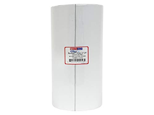 EternaBond RoofSeal White 12" x50' MicroSealant UV Stable RV Roof Seal Repair Tape | 35 mil Total Thickness - EB-RW120-50R - One-Step Durable, Waterproof and Airtight Sealant