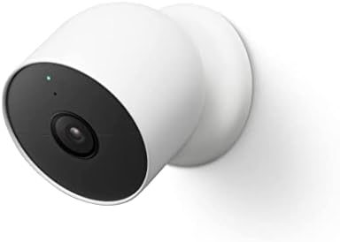 Google Nest Cam Outdoor or Indoor, Battery 2nd Generation - Snow (Renewed)