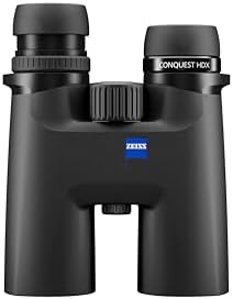 ZEISS Conquest HDX Binoculars 8x42 Waterproof, Compact with LotuTec T* HD Coated Glass for Optimal Clarity in All Weather Conditions for Bird Watching, Hunting, Sightseeing, Black