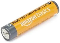 Amazon Basics AA & AAA High-Performance Alkaline Batteries Value Pack - 24 Double AA Batteries and 24 Triple AAA Batteries (48 Count)