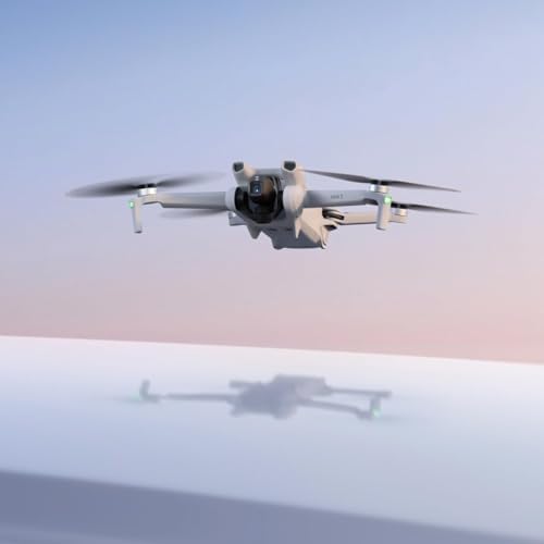 DJI Mini 3, Drones with Camera for Adults 4K, 38-min Flight Time, up to 32800ft (10km) Video Transmission, True Vertical Shooting, GPS Auto Return Integrated, Mini Drone with Camera for Beginners