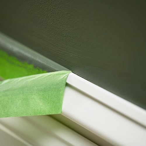 FrogTape Multi-Surface Painters Tape with PAINTBLOCK, 2 Inch Wide (1.88 In. x 60 Yds), Medium Adhesion, Green, 3 Rolls (240661)