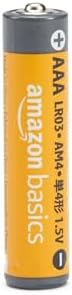 Amazon Basics AAA Alkaline High-Performance Batteries, 1.5 Volt, 10-Year Shelf Life, 100 Count (Pack of 1)