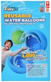 6 Pcs Reusable Water Balloons, Pool Beach Water Toys for Boys and Girls, Summer Toys for Kids Ages 3-12, Magnetic Water Ball for Outdoor Activities