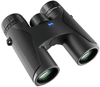 ZEISS Terra ED Binoculars 10x32 Waterproof, and Fast Focusing with Coated Glass for Optimal Clarity in All Weather Conditions for Bird Watching, Hunting, Sightseeing, Black