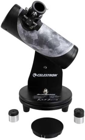 Celestron Signature Series Moon by Robert Reeves Features A Superb Moon Astronomical Telescope, Black (22016)
