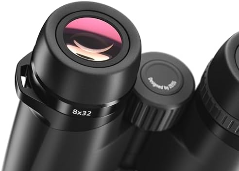 ZEISS Conquest HDX Binoculars 8x32 Waterproof, Compact with LotuTec T* HD Coated Glass for Optimal Clarity in All Weather Conditions for Bird Watching, Hunting, Sightseeing, Black