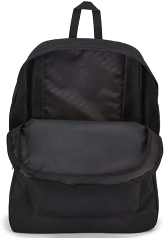 JanSport SuperBreak One Backpacks - Durable, Lightweight Bookbag with 1 Main Compartment, Front Utility Pocket with Built-in Organizer - Premium Backpack, Black