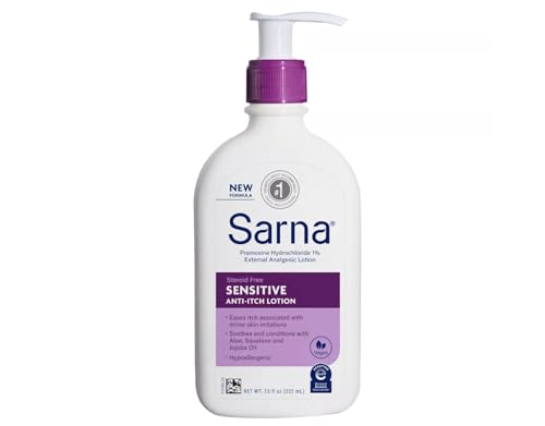 Vanicream Gentle Body Wash -12 fl oz & Sarna Sensitive Anti-Itch Lotion for Dry Skin - 7.5 Fl Oz Bundle