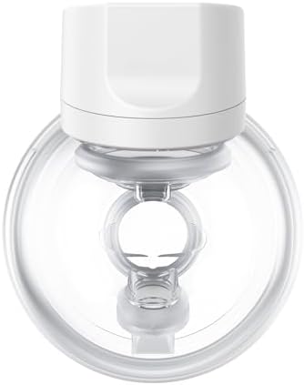 Momcozy Breast Pump Electric Pump Portable, Smart Display, 1 Count, Snow White