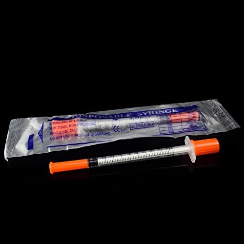U100 1cc Syringe 30G 1/2 Inch 100 PCS,Independent Packing