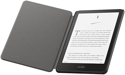 All-new Amazon Kindle Paperwhite and Kindle Colorsoft Case, Lightweight and Water-Safe, Foldable Protective Cover - Fabric