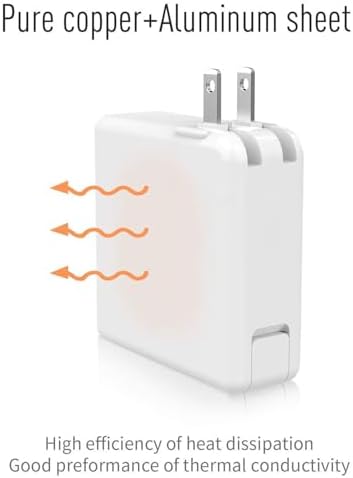 Mac Book Air Charger Replacement for AC 45W Power T-tip Shape Connector Power Adapter for 11 inch and 13 inch (Between 2012-2017)