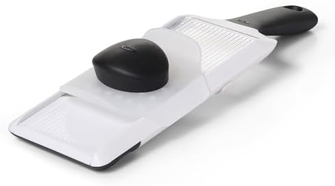 OXO Good Grips Handheld Mandoline Slicer for Kitchen, Adjustable Vegetable Slicer