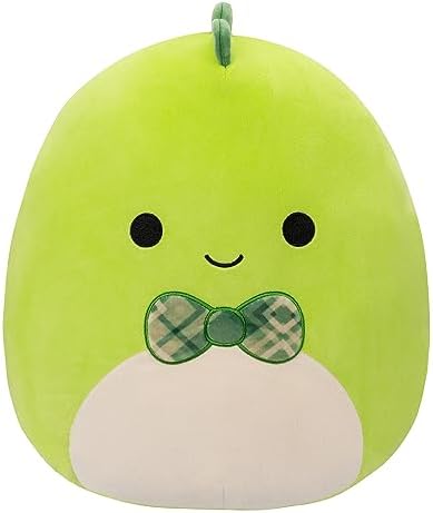 Squishmallows Original 12-Inch Danny Dino with Bow Tie - Medium-Sized Ultrasoft Official Jazwares Plush