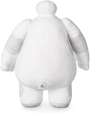 DISNEY STORE Official Baymax Medium Soft Toy for Kids, Cuddly Character with Fuzzy Texture and Embroidered Details, Disney Plushy Suitable for All Ages.