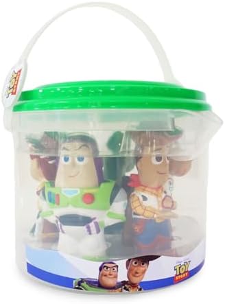 Disney Store Unisex-Children Bath Set (Toy Story) - Kids Bath Accessories with Beloved Disney Characters - Colorful and Fun Bath Time Essentials for Kids - Suitable for All Ages