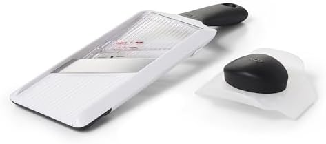 OXO Good Grips Handheld Mandoline Slicer for Kitchen, Adjustable Vegetable Slicer