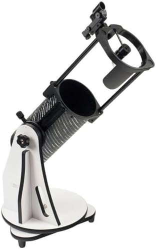 Sky-Watcher Sky-Watcher Heritage 130mm Tabletop Dobsonian 5-inch Aperture Telescope – Innovative Collapsible Design – Easy to Use, Perfect for Beginners, Black/White (S11705)