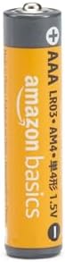 Amazon Basics AA & AAA High-Performance Alkaline Batteries Value Pack - 24 Double AA Batteries and 24 Triple AAA Batteries (48 Count)