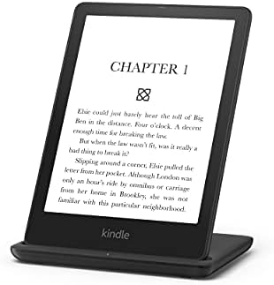 Made for Amazon, Wireless Charging Dock for Kindle Paperwhite Signature Edition. Only compatible with Kindle Paperwhite Signature Edition (2022 Release)