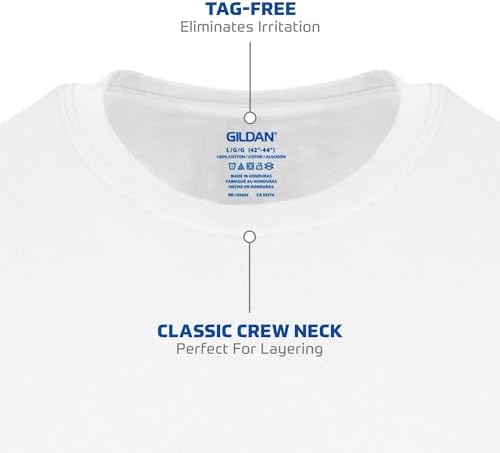 Gildan Men's Crew T-Shirts, Multipack, Style G1100
