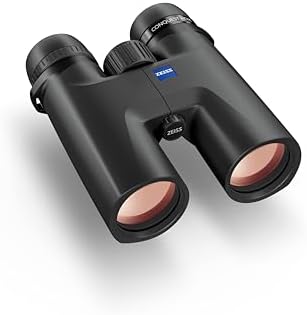 ZEISS Conquest HDX Binoculars 8x42 Waterproof, Compact with LotuTec T* HD Coated Glass for Optimal Clarity in All Weather Conditions for Bird Watching, Hunting, Sightseeing, Black