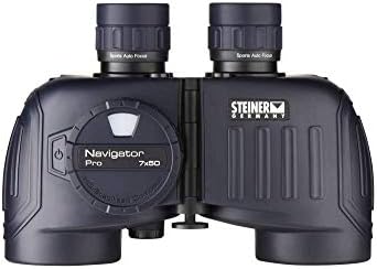 Steiner 7x50 Navigator Pro Binoculars with 7X Magnification, High Contrast Optics & Premium Padded Binocular Case, 8x30/6x30/7x35/7x30