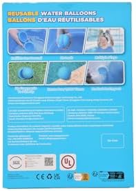12Pcs Reusable Water Balloons, Pool Beach water Toys for Boys and Girls, Outdoor Summer Toys for Kids Ages 3-12