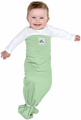 The Ollie Swaddle – Sleep Swaddle for Babies | Breathable, Moisture-Wicking Fabric to Prevent Overheating | Soft, Adjustable Fit | Ideal for Newborns & Infants (Meadow)