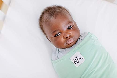 The Ollie Swaddle – Sleep Swaddle for Babies | Breathable, Moisture-Wicking Fabric to Prevent Overheating | Soft, Adjustable Fit | Ideal for Newborns & Infants (Meadow)