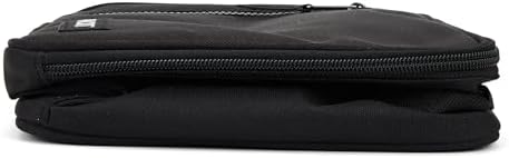 PackIt Freezable Classic Lunch Box, Black, Built with EcoFreeze® Technology, Collapsible, Reusable, Zip Closure With Zip Front Pocket and Buckle Handle, Designed for Fresh Lunches