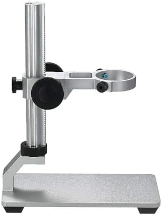 Aluminium Alloy Universal Adjustable Professional Base Stand Holder Desktop Support Bracket for Max 1.4" in Diameter USB Digital Microscope Endoscope Magnifier Loupe Camera