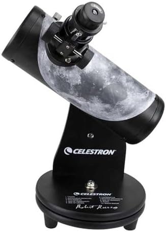Celestron Signature Series Moon by Robert Reeves Features A Superb Moon Astronomical Telescope, Black (22016)