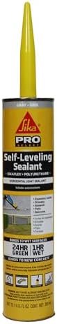 Sikaflex Self Leveling Sealant, Gray, polyurethane with an accelerated curing capacity & flex Crack Flex Sealant, Gray, High performance, textured polyurethane sealant, self-leveling