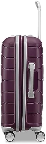 Samsonite Freeform Hardside Expandable with Double Spinner Wheels, Amethyst Purple, 2-Piece Set (20/28)
