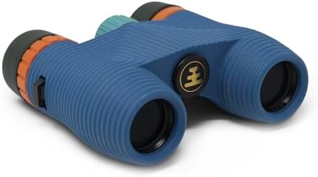 Nocs Provisions Standard Issue 8x25 Waterproof Binoculars, 8X Magnification, Bak4 Prism, Wide View Multi-Coated Lenses for Bird Watching, Hiking & Backpacking - Cobalt Blue II