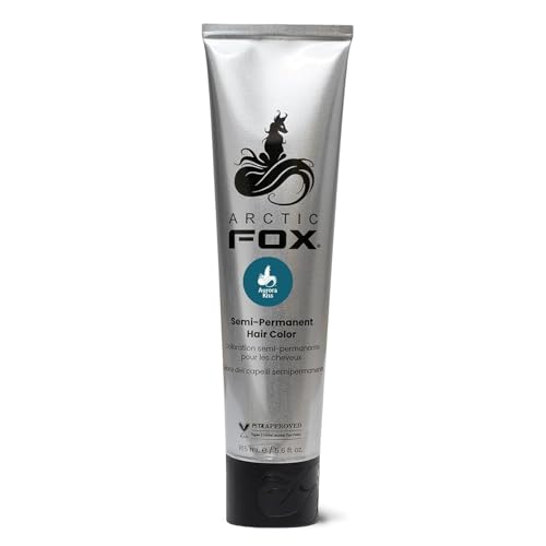 Arctic Fox Semi-Permanent Hair Dye, Aurora Kiss Blue, Vegan & Cruelty-Free, Ammonia-Free, Conditioning Formula, Vibrant Color for All Hair Types, 5.6 Fl Oz (Pack of 2)
