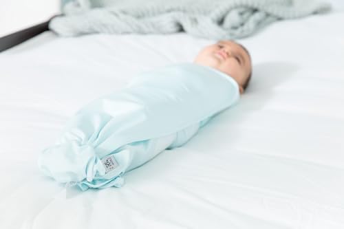 The Ollie Swaddle – Sleep Swaddle for Babies | Breathable, Moisture-Wicking Fabric to Prevent Overheating | Soft, Adjustable Fit | Ideal for Newborns & Infants (Meadow)