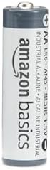 Amazon Basics 250-Pack AA Alkaline Industrial Batteries, 1.5 Volt, 5-Year Shelf Life