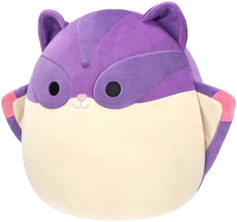 Squishmallows Original 12-Inch Joy Purple Sugar Glider - Official Jazwares Plush