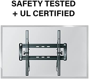 Made for Amazon Universal Tilting TV Wall Mount for 32-55" TVs and Compatible with Amazon Fire TVs