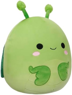 Squishmallows Original 12-Inch Trenton Green Praying Mantis with Sparkle Wings - Official Jazwares Plush