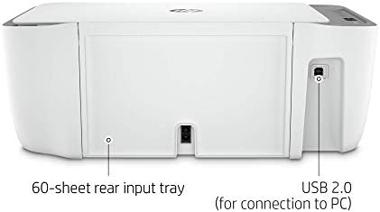 HP DeskJet 2755 All-in-One Wireless Printer Scanner Copier Instant Ink Ready Mobile Print Black 7.5ppm Color 5.5ppm Wifi Inkjet Computer Printers for Home Use and Office, Grey (Renewed)