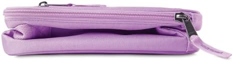 PackIt Freezable Classic Lunch Box, Lavender, Built with ECOFREEZE Technology, Fully Freezable, Collapsible, Reusable, With Zip Front Pocket and Buckle Handle, Designed for Fresh Lunch On the Go