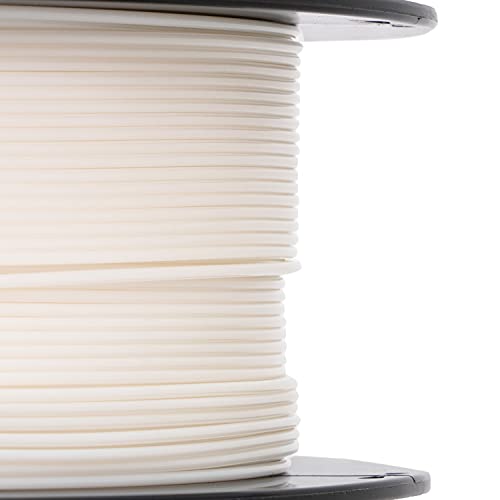HATCHBOX 1.75mm Natural PLA 3D Printer Filament, 1 KG Spool, Dimensional Accuracy +/- 0.03 mm, 3D Printing Filament