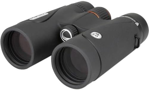Celestron 71407 TrailSeeker ED 10 x 42 Roof Prism Binocular, Fully Multi-Coated Lens, BaK-4 Prism Glass, Black